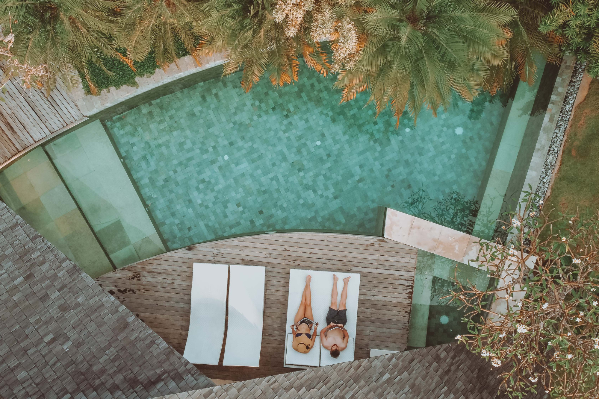 The Layar Aerial Pool View Couple Seminyak