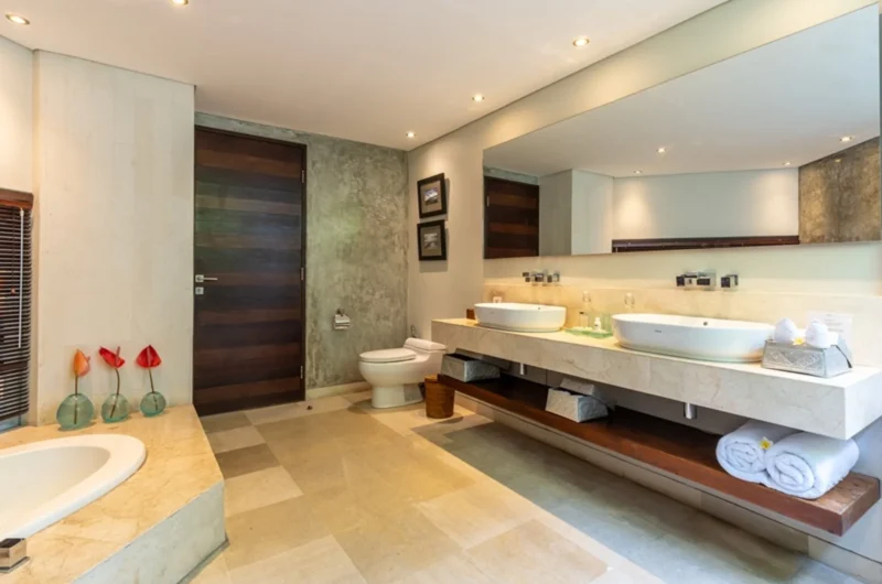 The Layar Three Bedroom Villa Bathroom